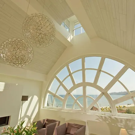 Strandschloss Binz - Penthouse Royal Beach mit Sauna, Kamin, Terrasse, Meerblick-2